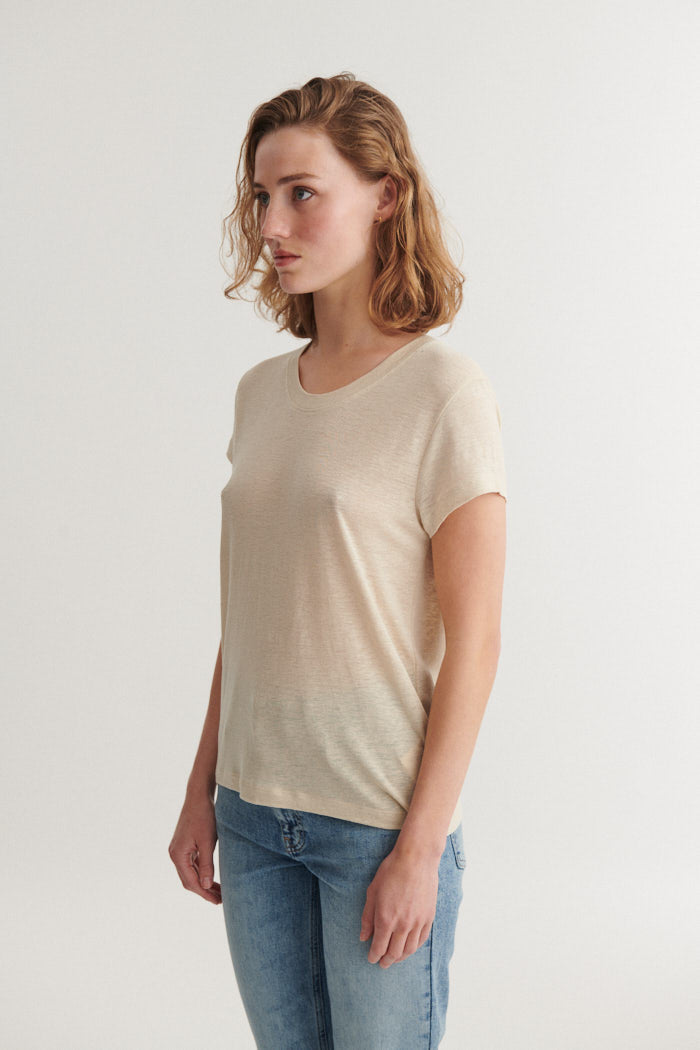 Basic Apparel Ashly SS Tee T-shirts 873 Summer sand